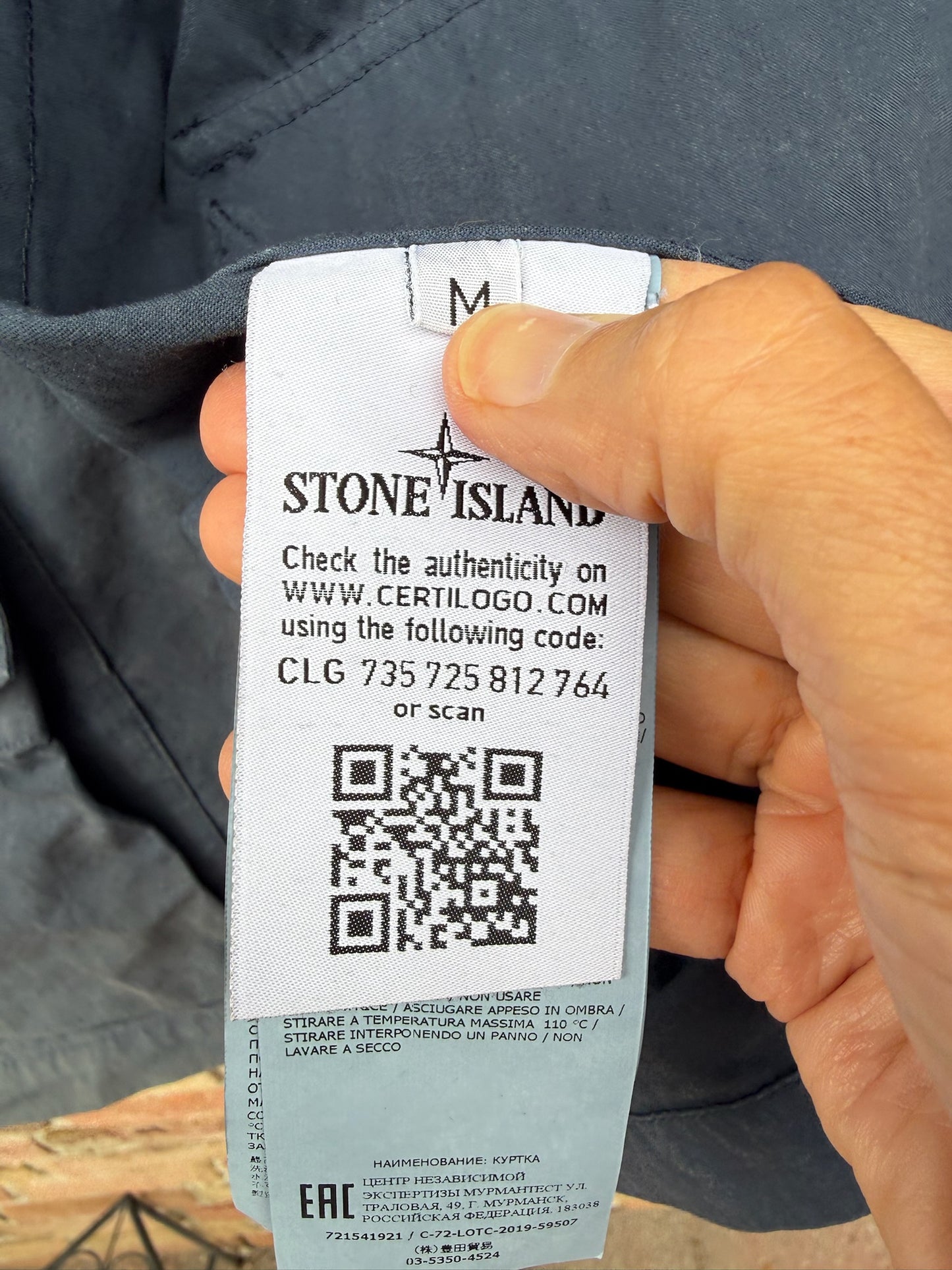 Stone Island Cotton / Cordura Jacket - M