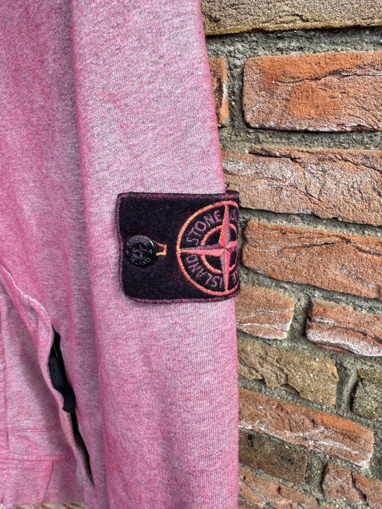 Stone Island Dust Zipped Hoodie - M