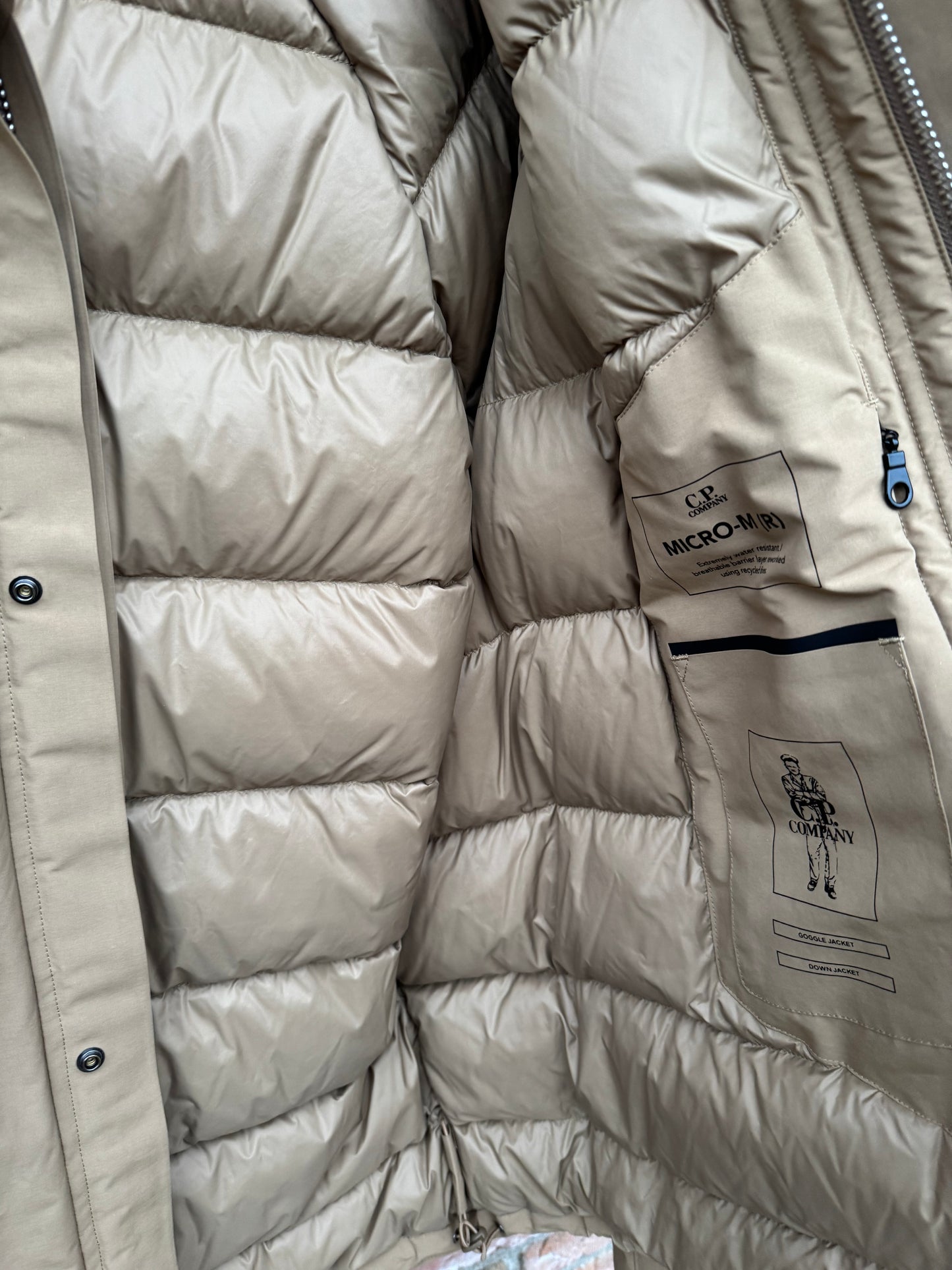 C.P. Company Micro-M Daunenjacke - 3XL