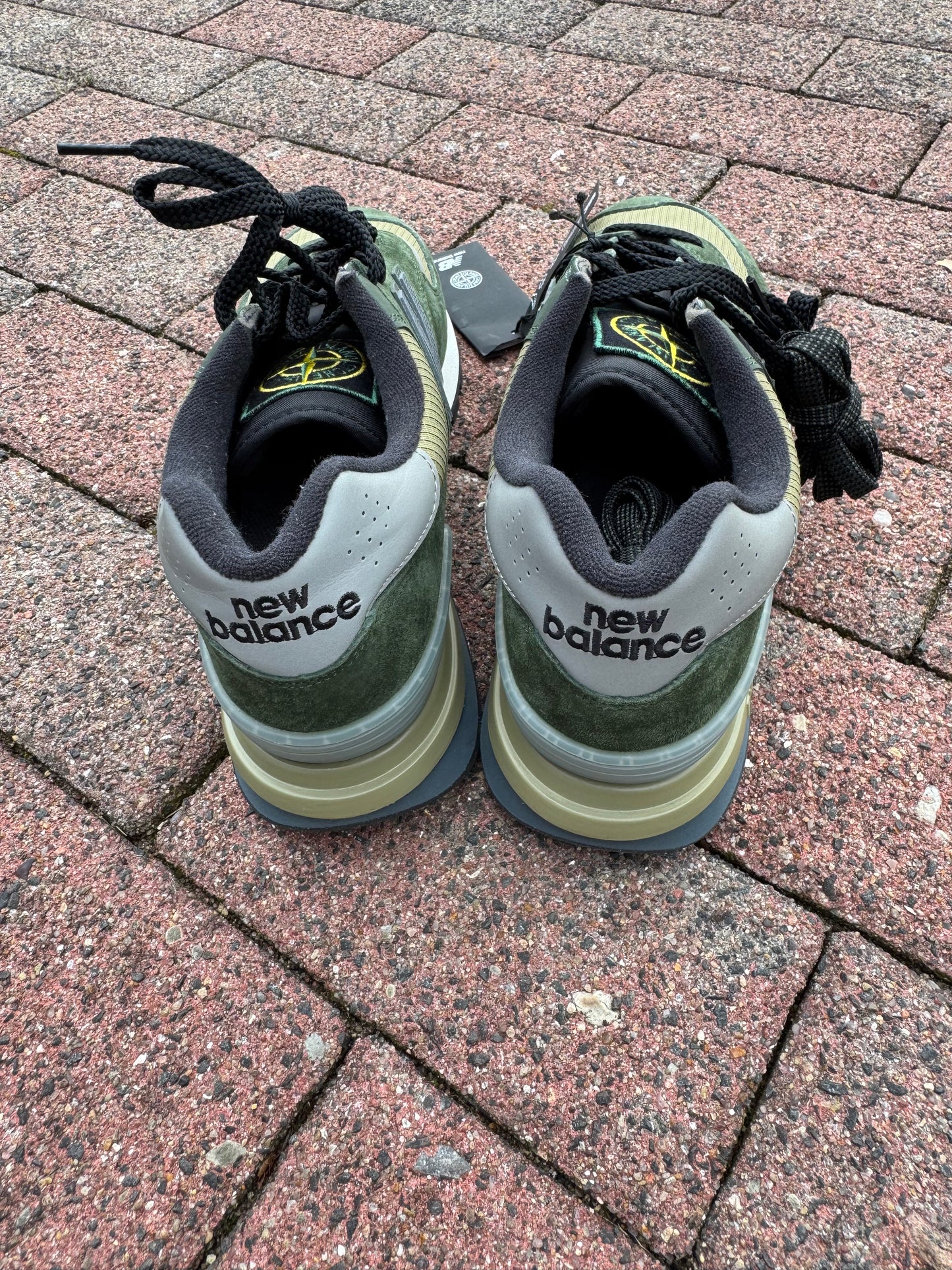 Stone Island x New Balance 574 Legacy - UK 10