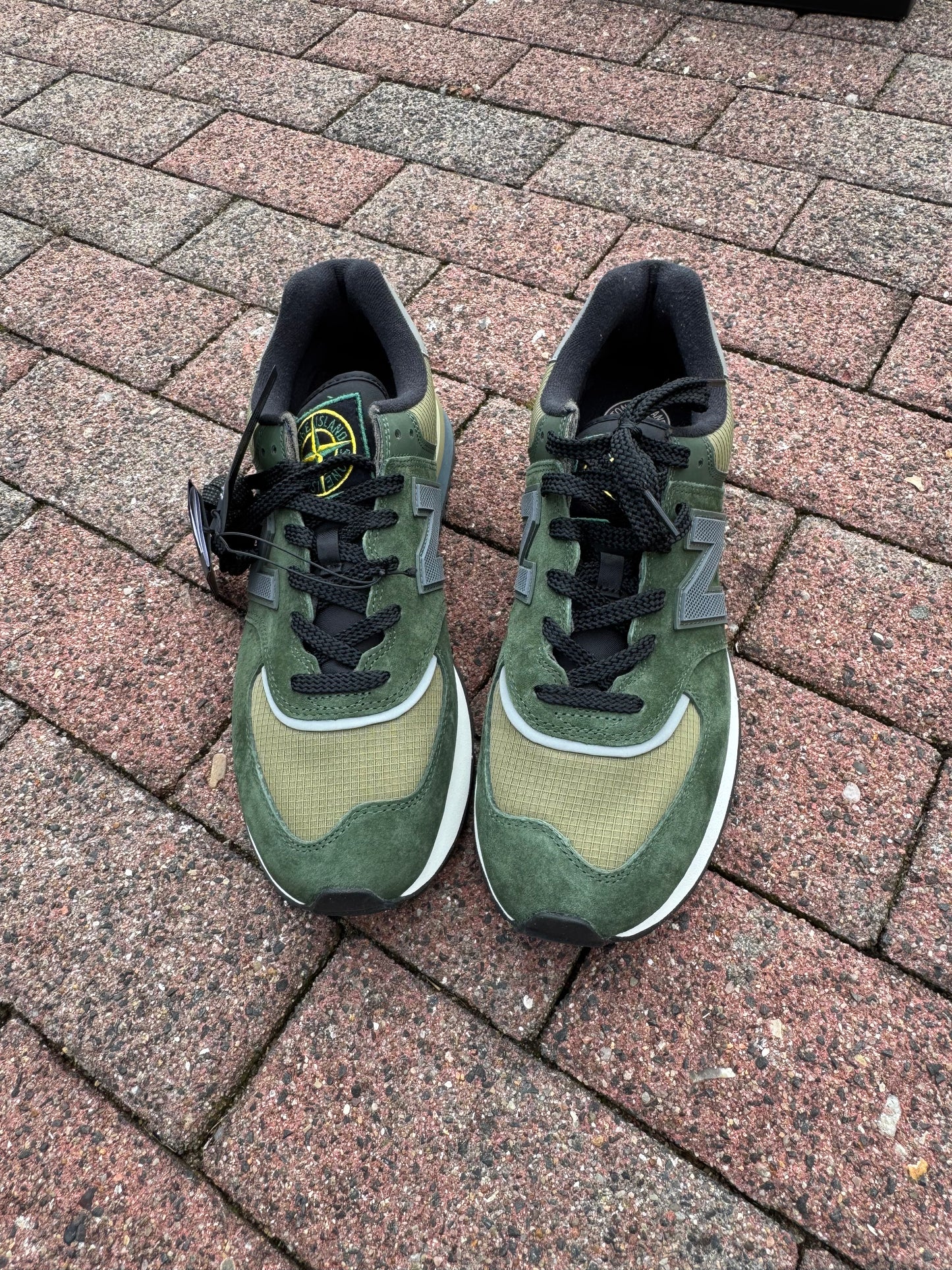 Stone Island x New Balance 574 Legacy - UK 10