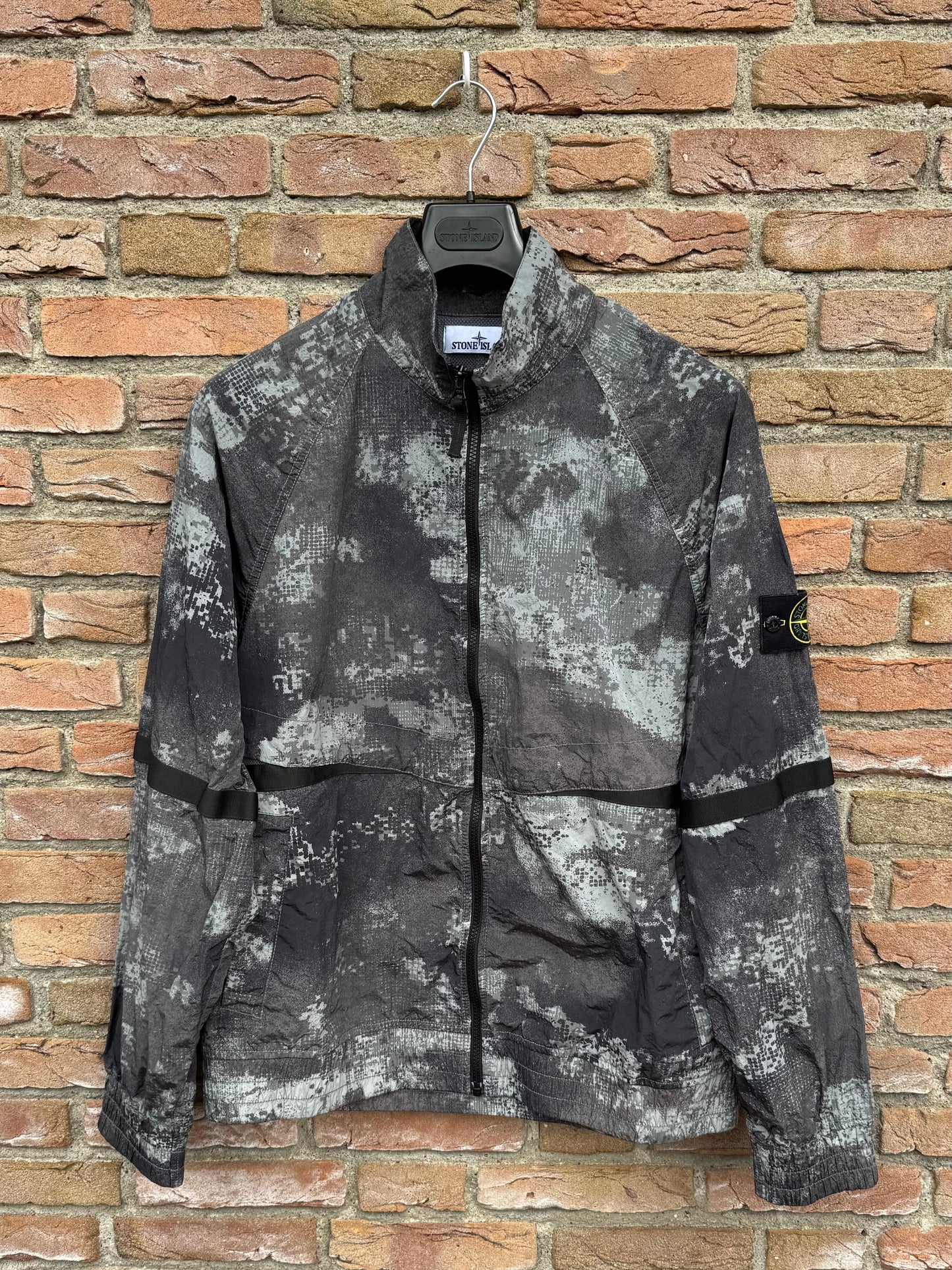 Stone Island Dissolving Grid Camo Jacket - XL