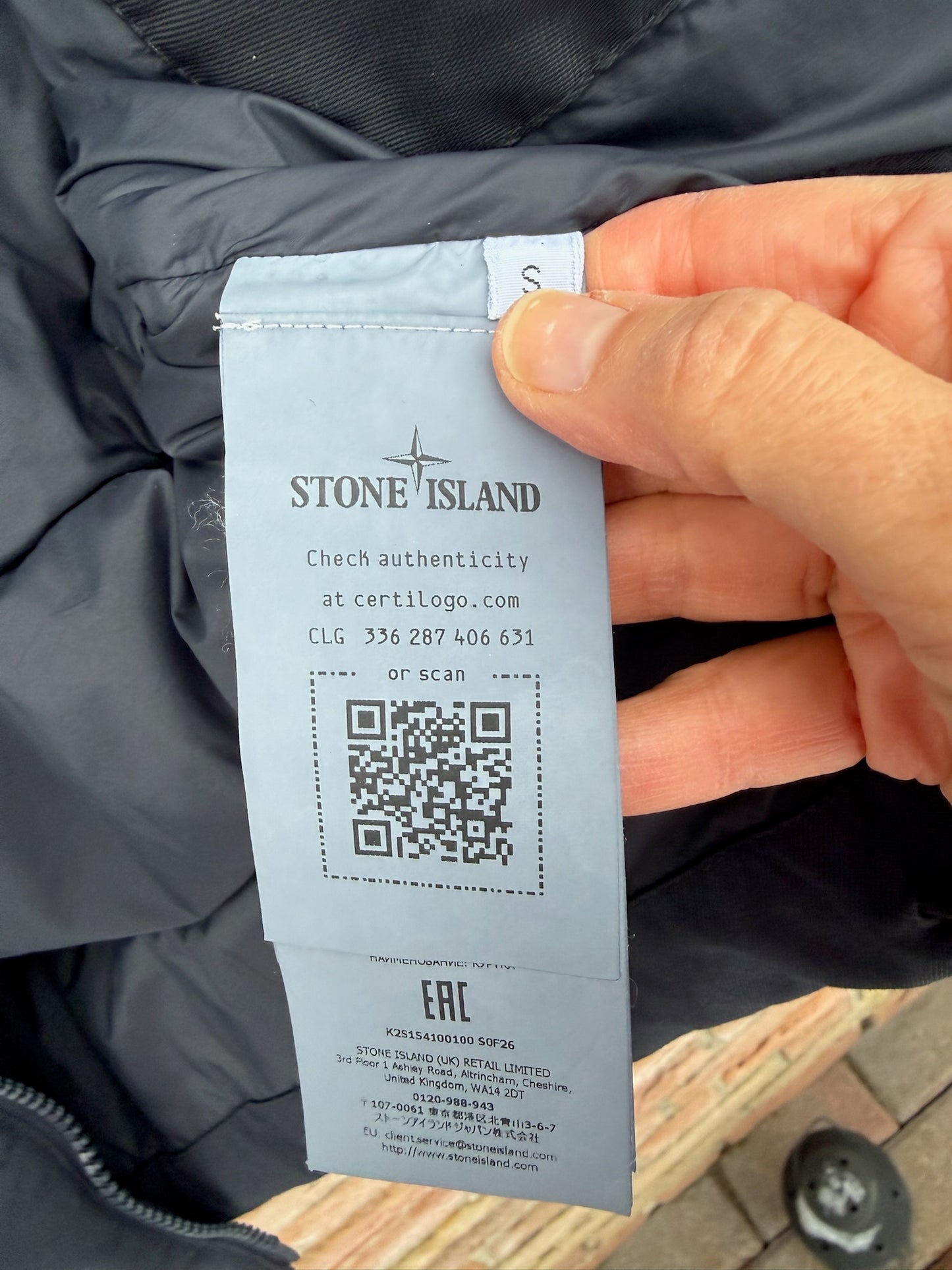 Stone Island Twill Wool-TC Ghost Jacket - S