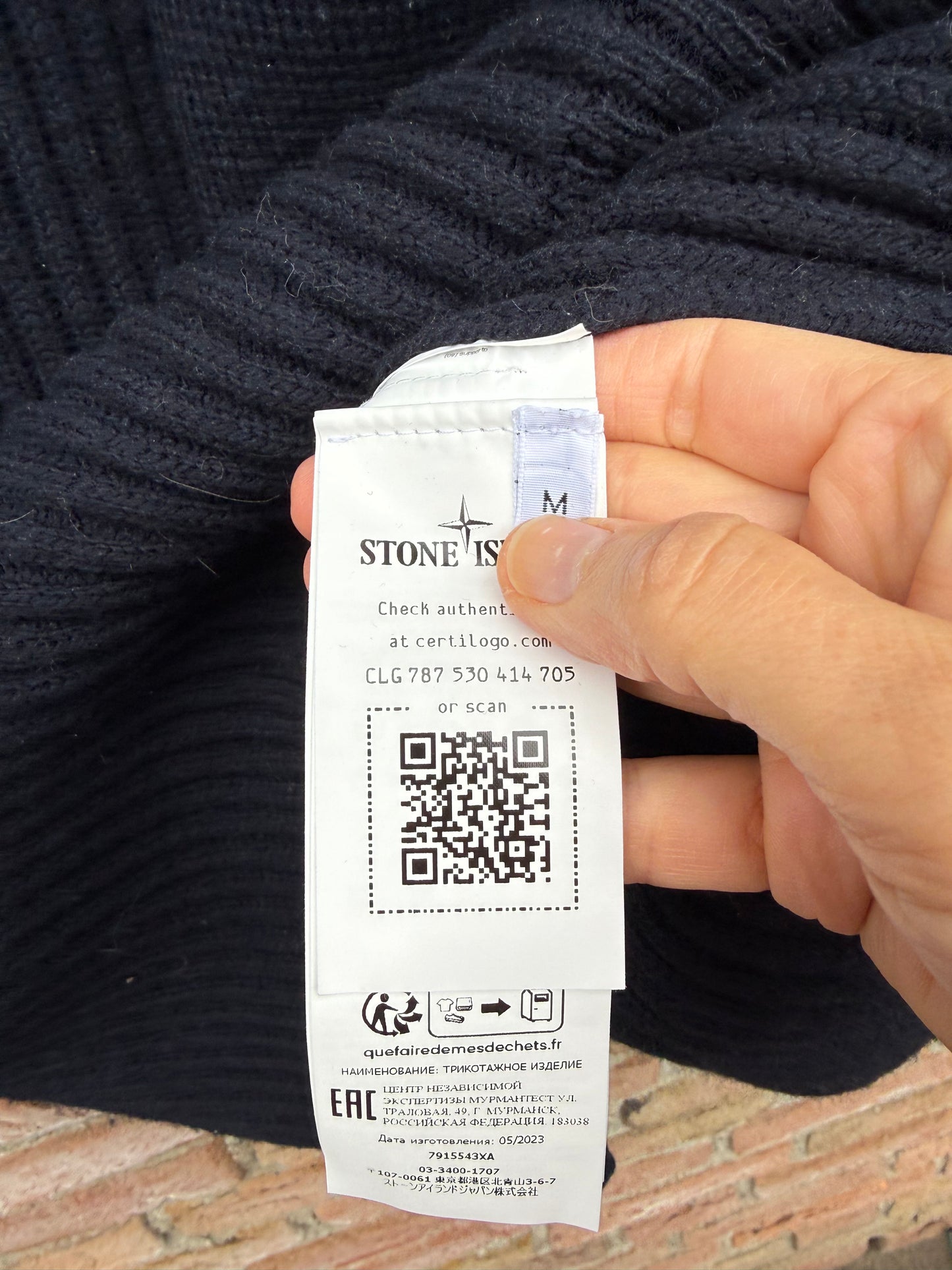 Stone Island Marina Knit Pullover - M