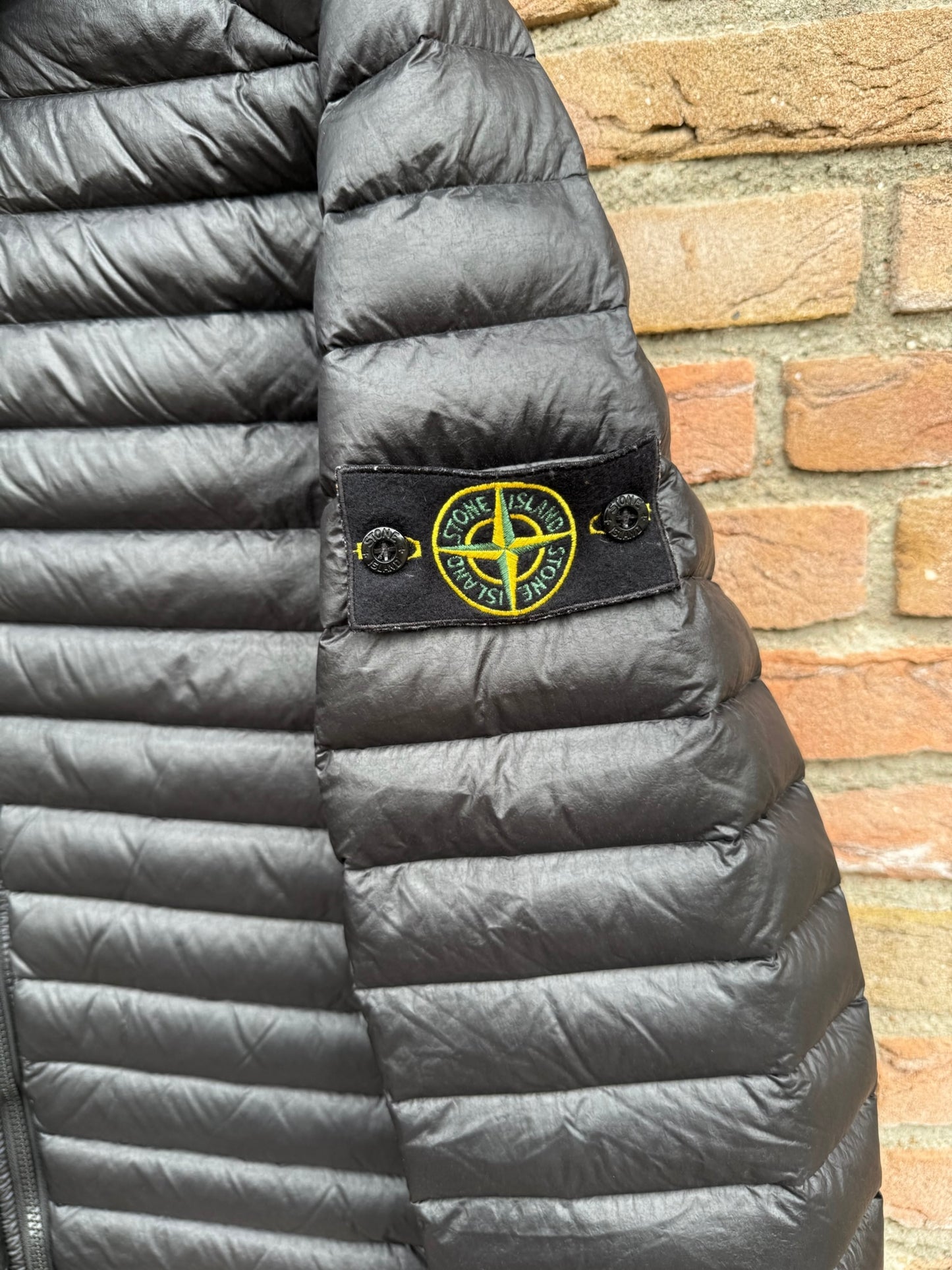Stone Island Loom Woven Chambers R-Nylon Down-TC Jacket - M