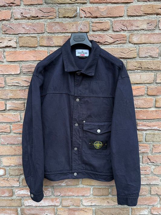 Stone Island x Supreme Bull Denim-TC Jacket - M