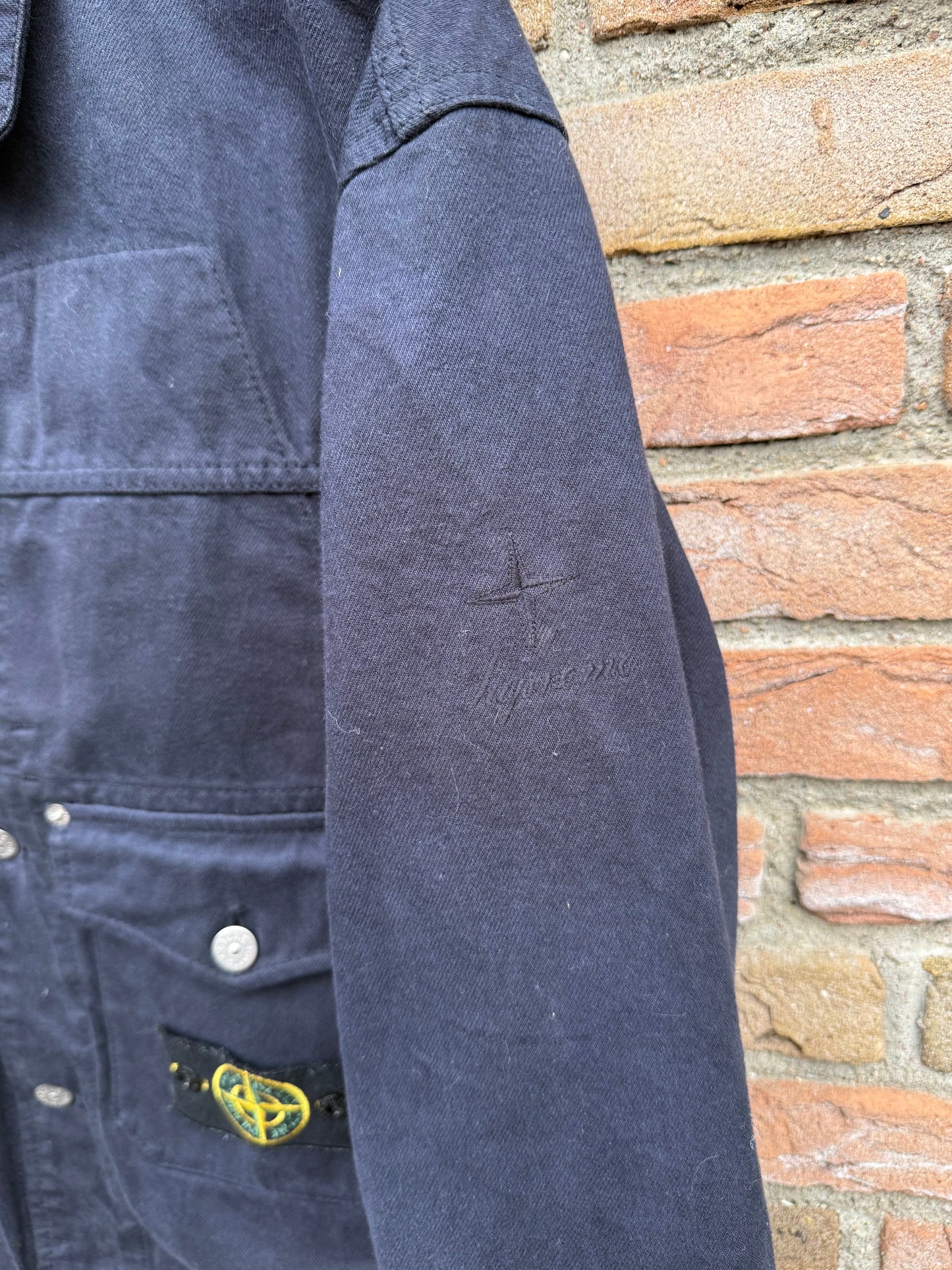 Stone Island x Supreme Bull Denim-TC Jacket - M
