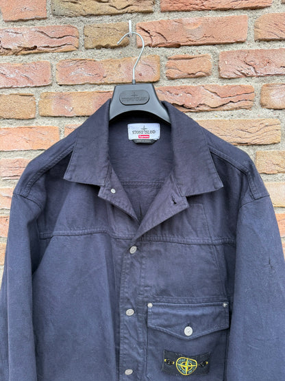 Stone Island x Supreme Bull Denim-TC Jacket - M