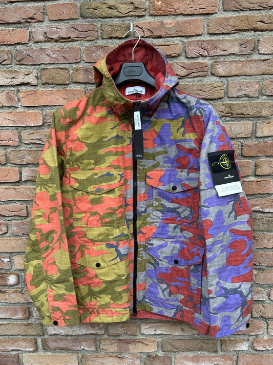 Stone Island Heritage Camo Nylon Jacket - L