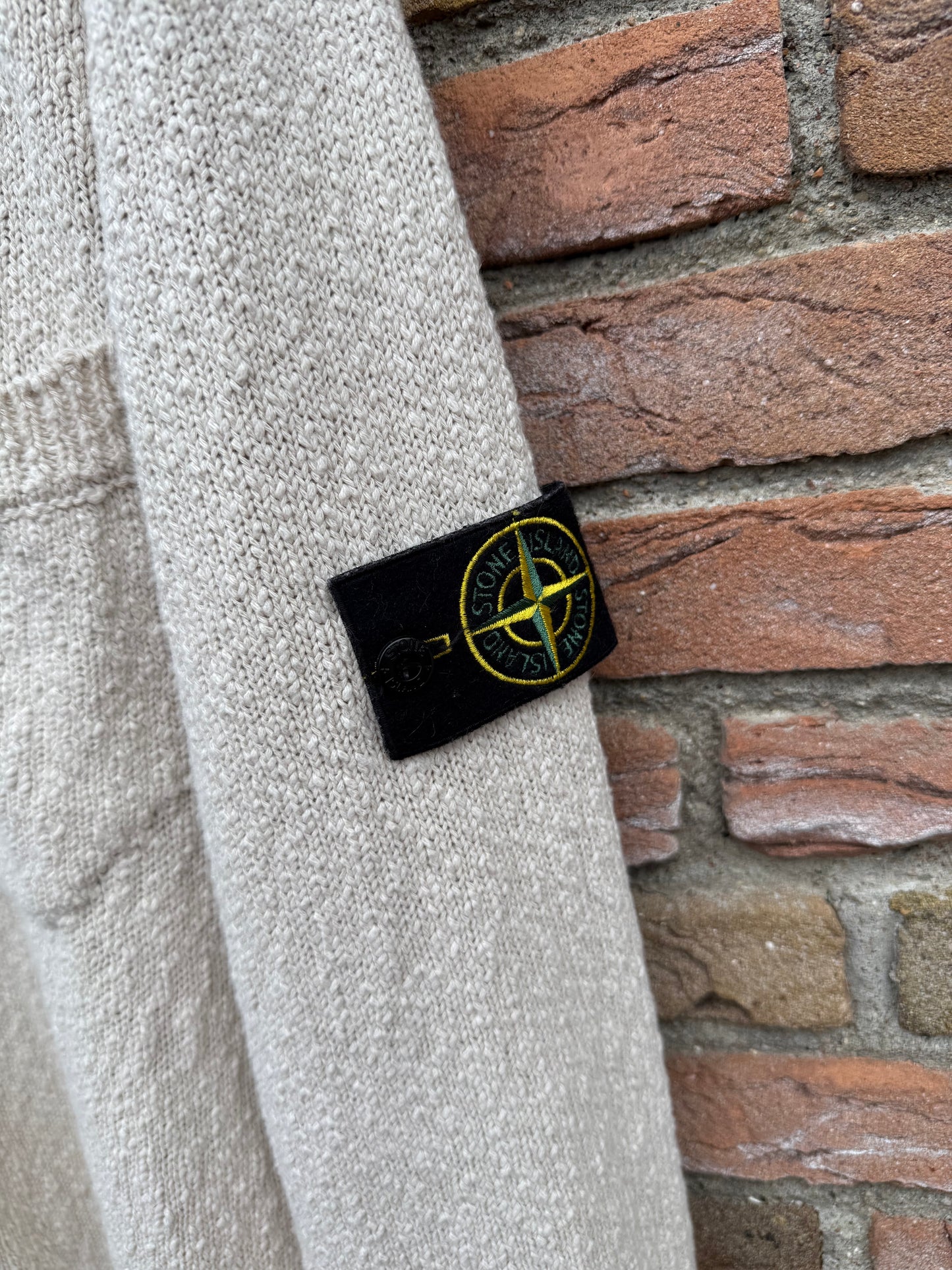 Stone Island Zip Knit Pullover - M