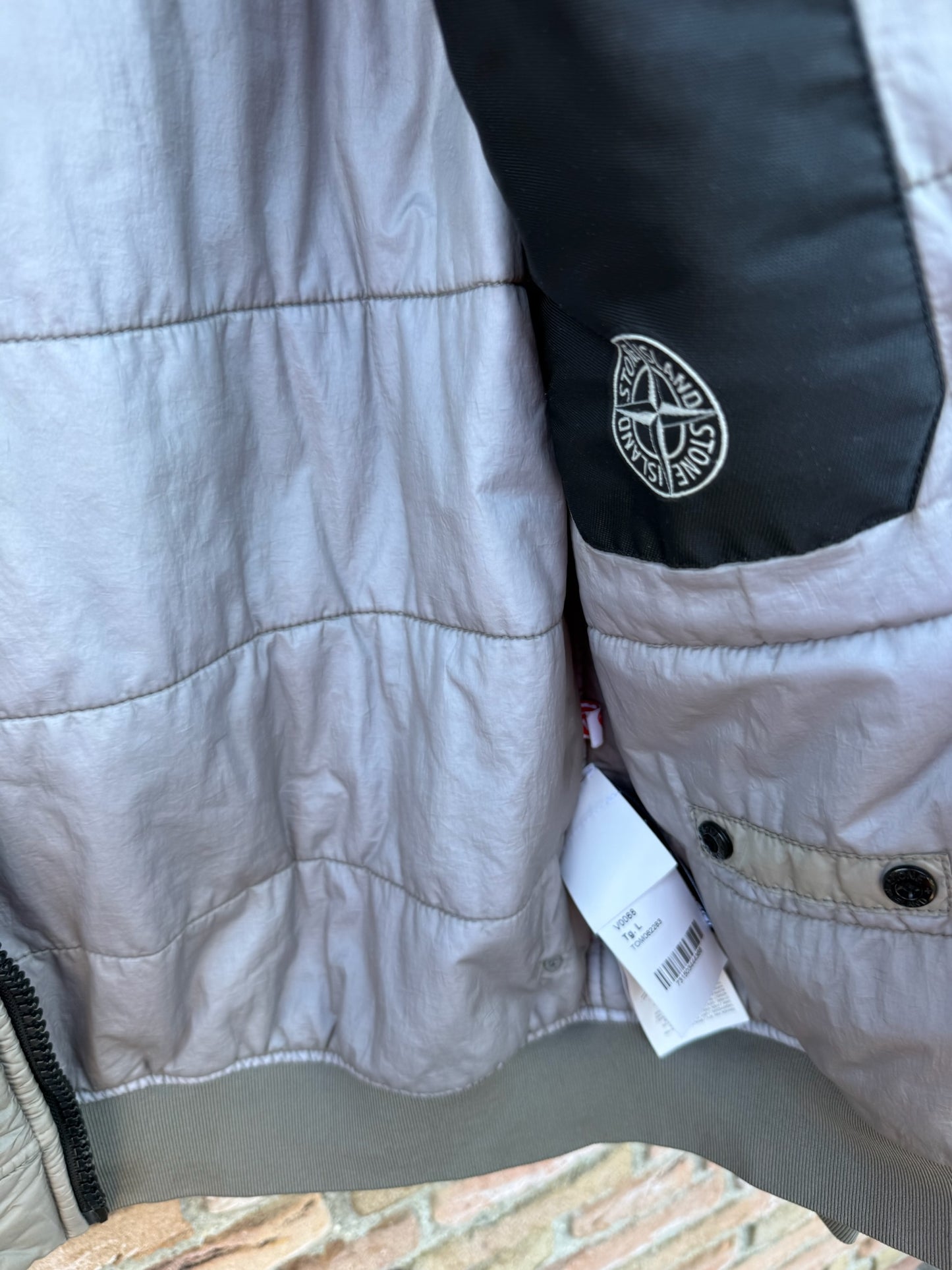Stone Island Garment Dyed Crinkle Reps NY Primaloft-TC Jacket - L