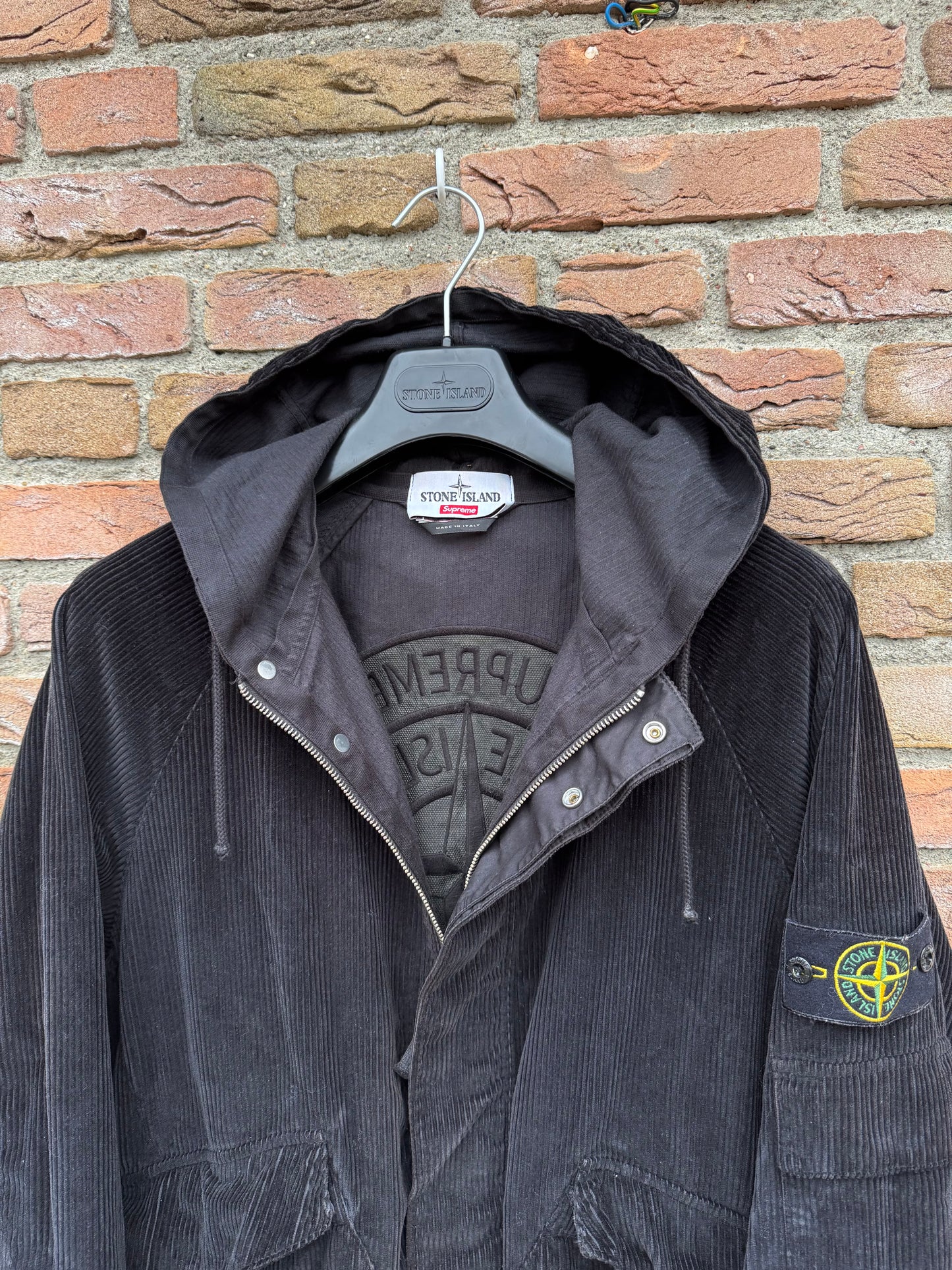 Stone Island x Supreme Corduroy 500 Jacket - S
