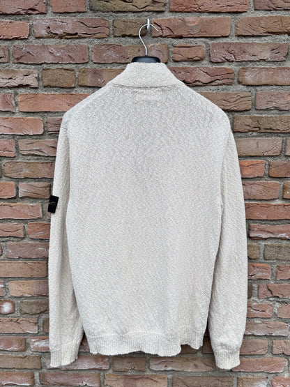 Stone Island Zip Knit Pullover - M
