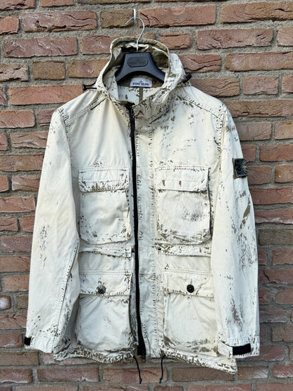 Stone Island Hand Corrosion on Raso Jacket - L