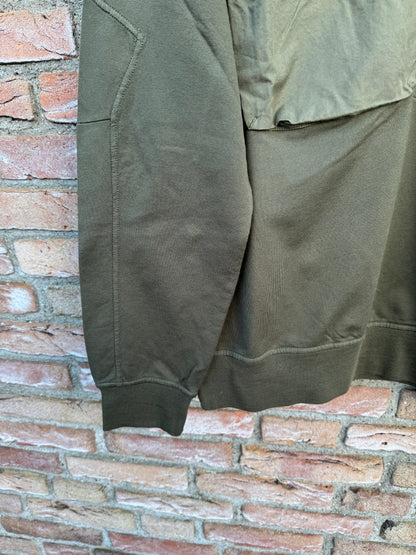 Stone Island Zip Ghost Pullover - L