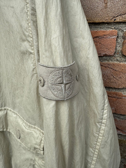Stone Island 50 Fili Resinata Ghost Parka - L