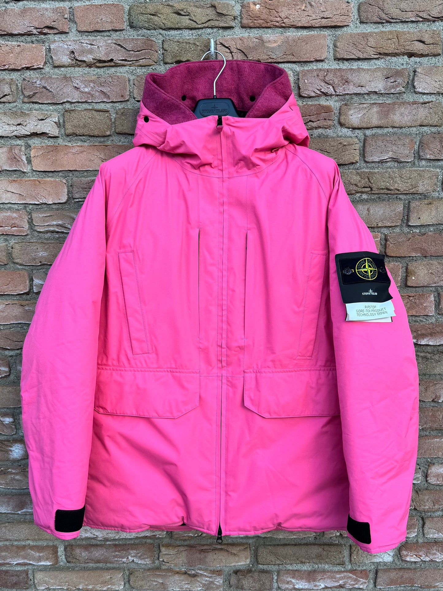 Stone Island Ripstop Gore-Tex Daunenjacke - L