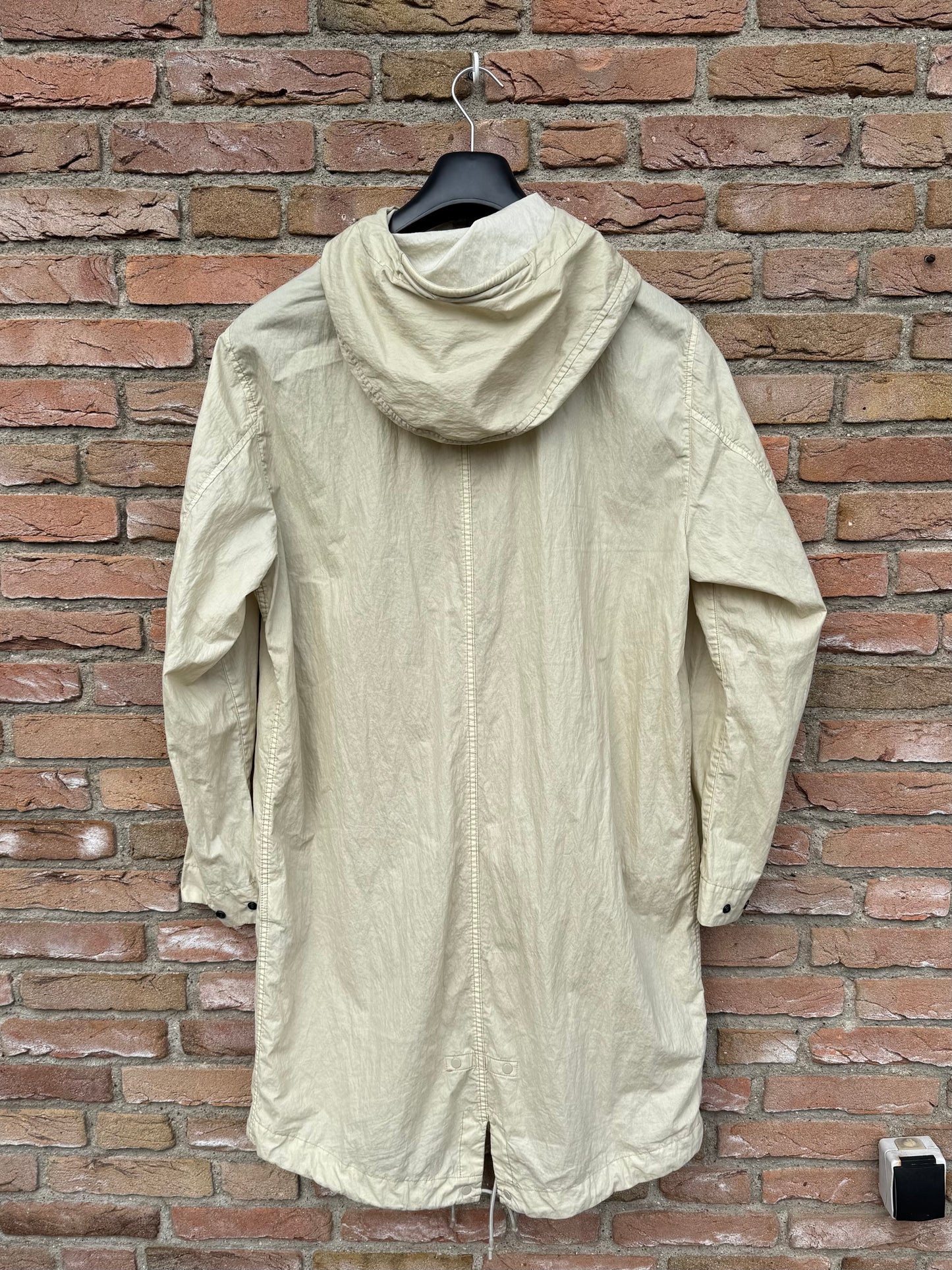 Stone Island 50 Fili Resinata Ghost Parka - L