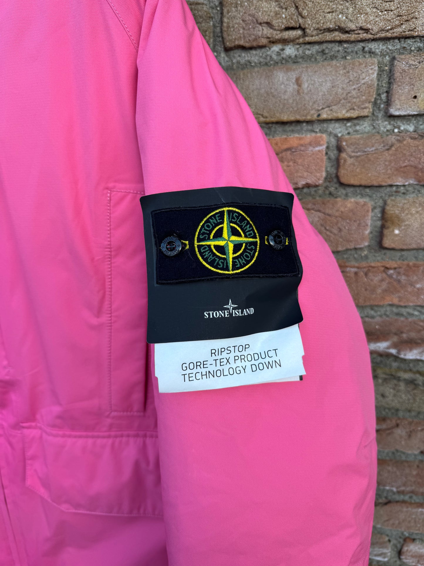 Stone Island Ripstop Gore-Tex Daunenjacke - L