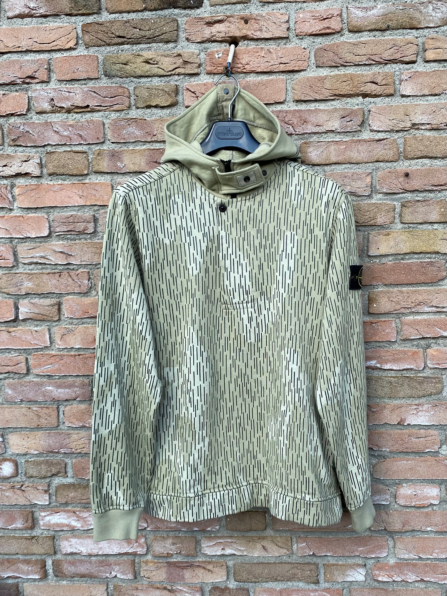 Stone Island Rain Camo Hoodie - L