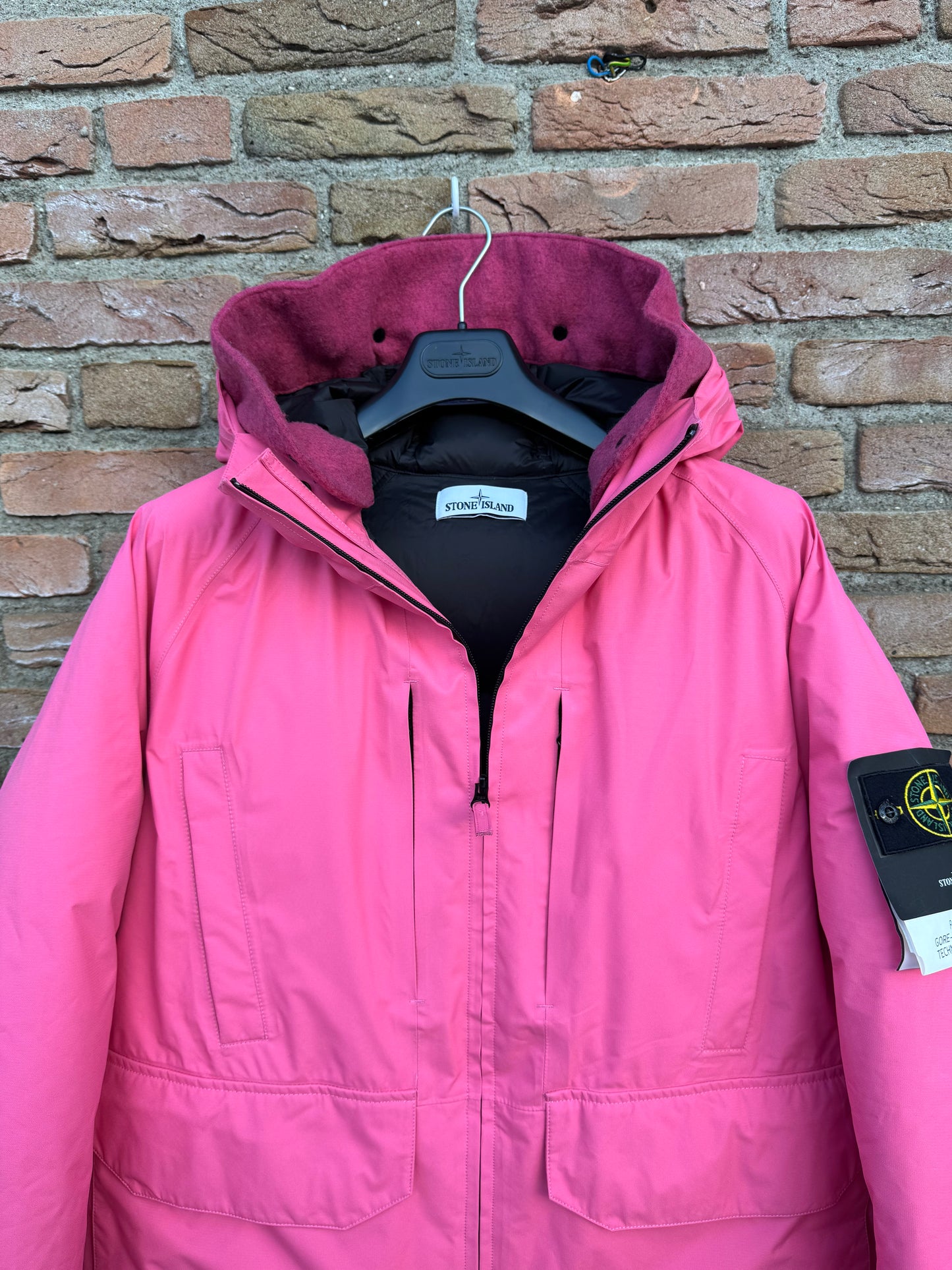 Stone Island Ripstop Gore-Tex Daunenjacke - L