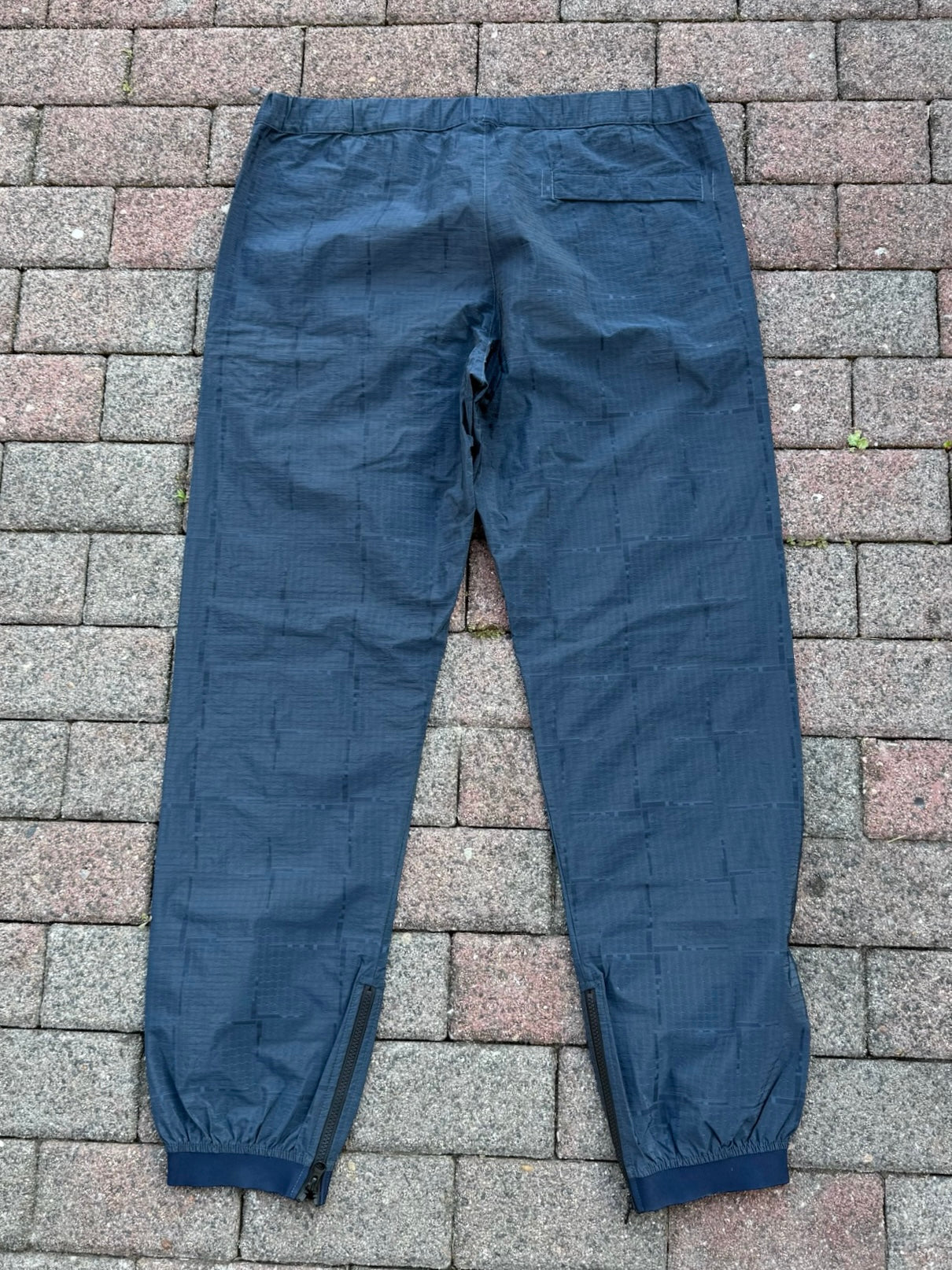 Stone Island House Check Jacquard Nylon Metal Cargos - L