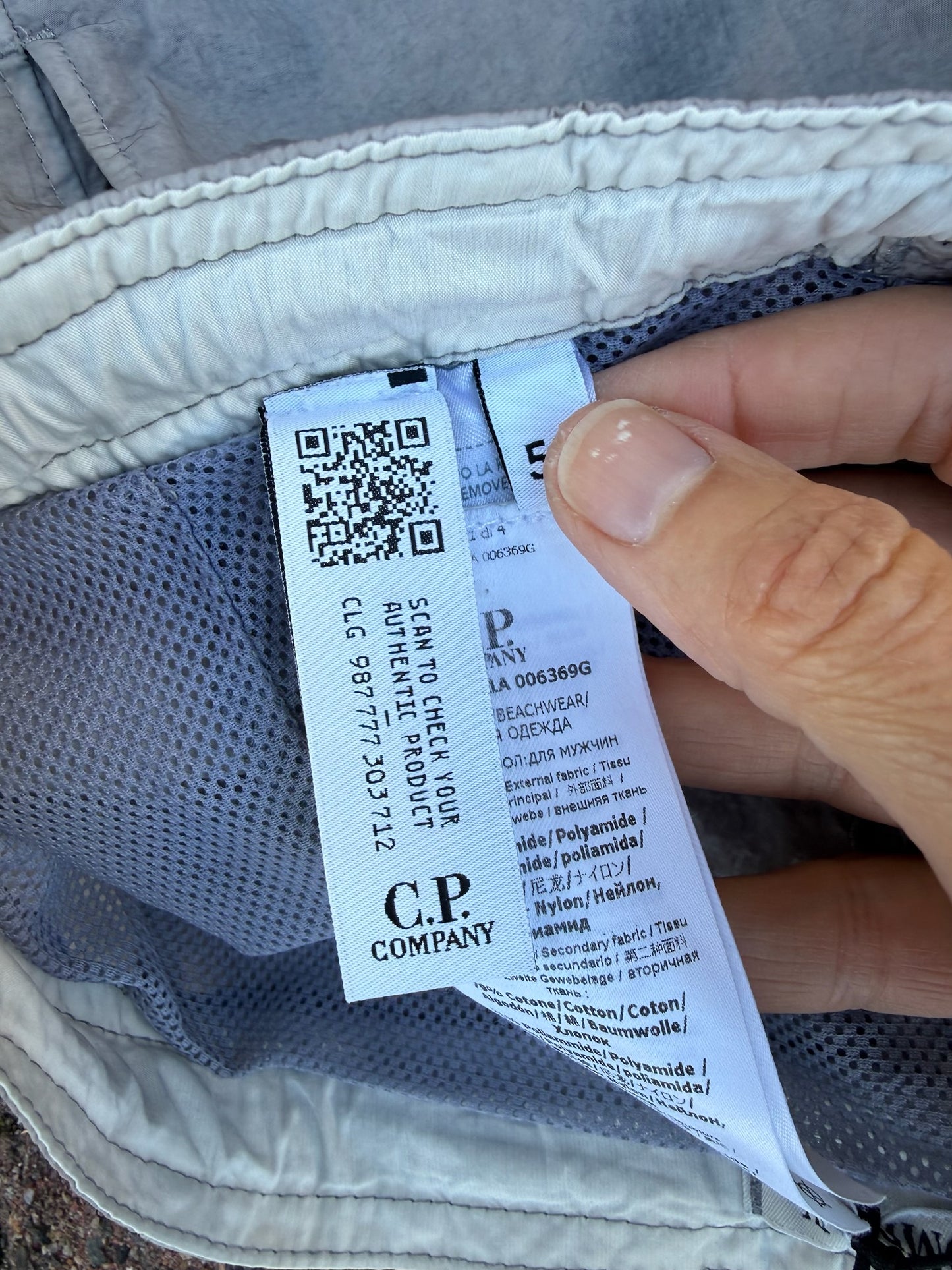 C.P. Company Eco Chrome-R Swimming Shorts - XL