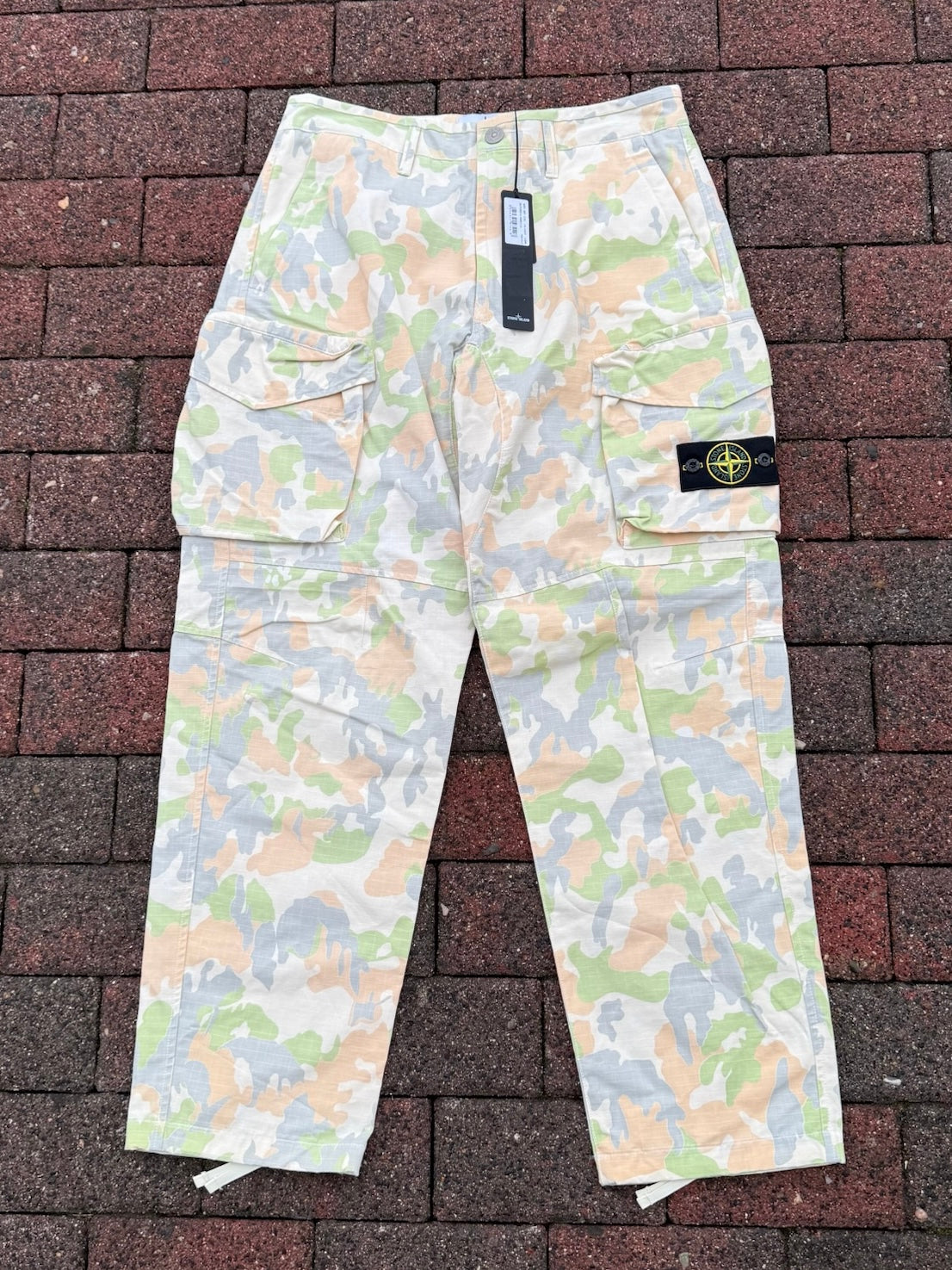 Stone Island x Supreme Ice Camo Cargos - W32
