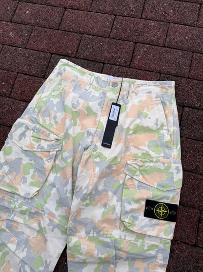 Stone Island x Supreme Ice Camo Cargos - W32