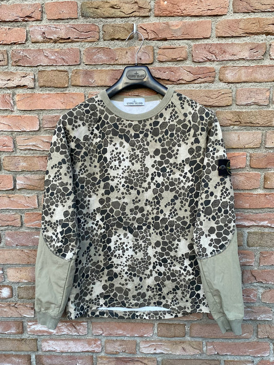 Stone Island Alligator Camo Sweatshirt - M