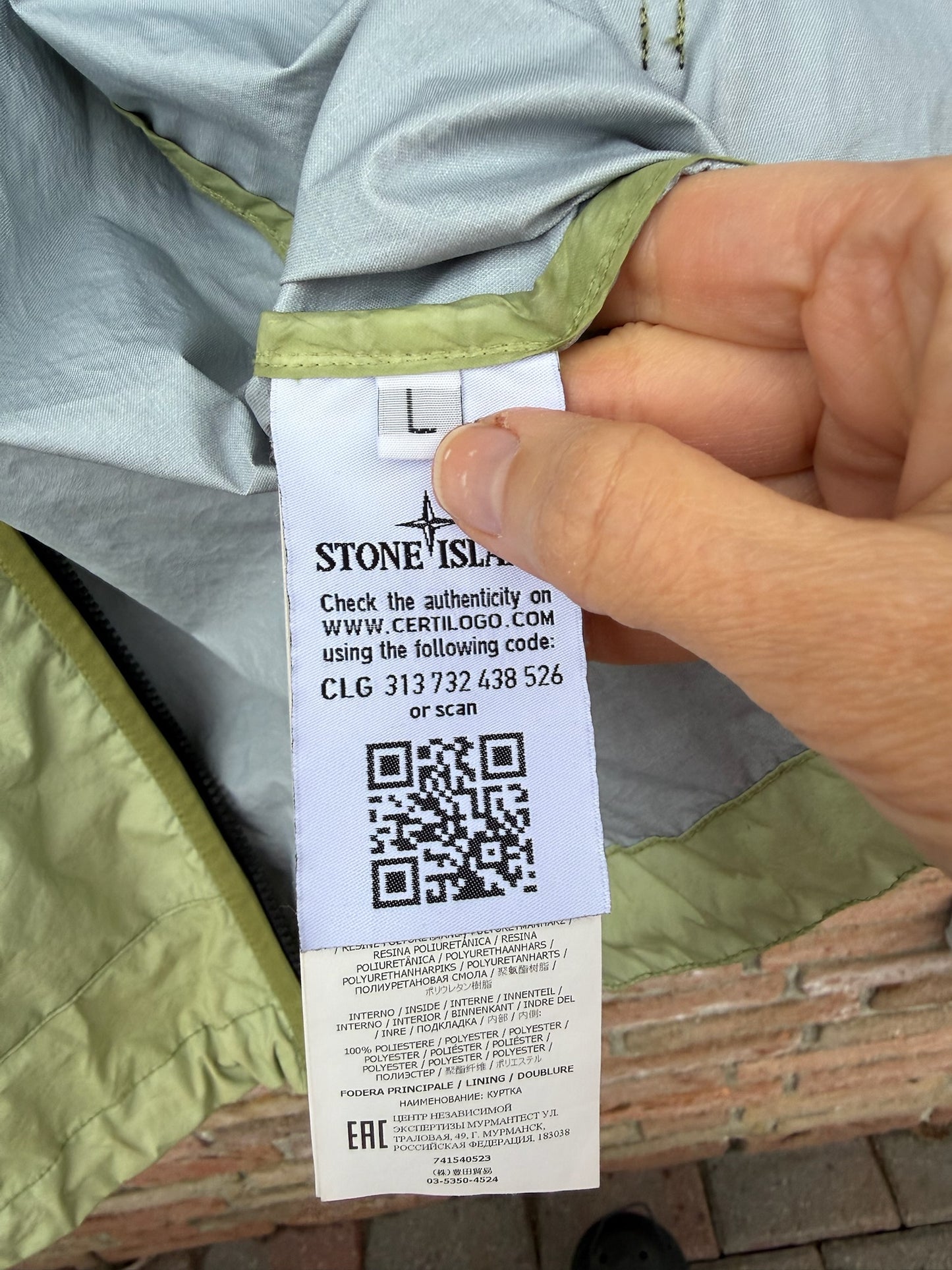 Stone Island Membrana 3L TC Jacket - L