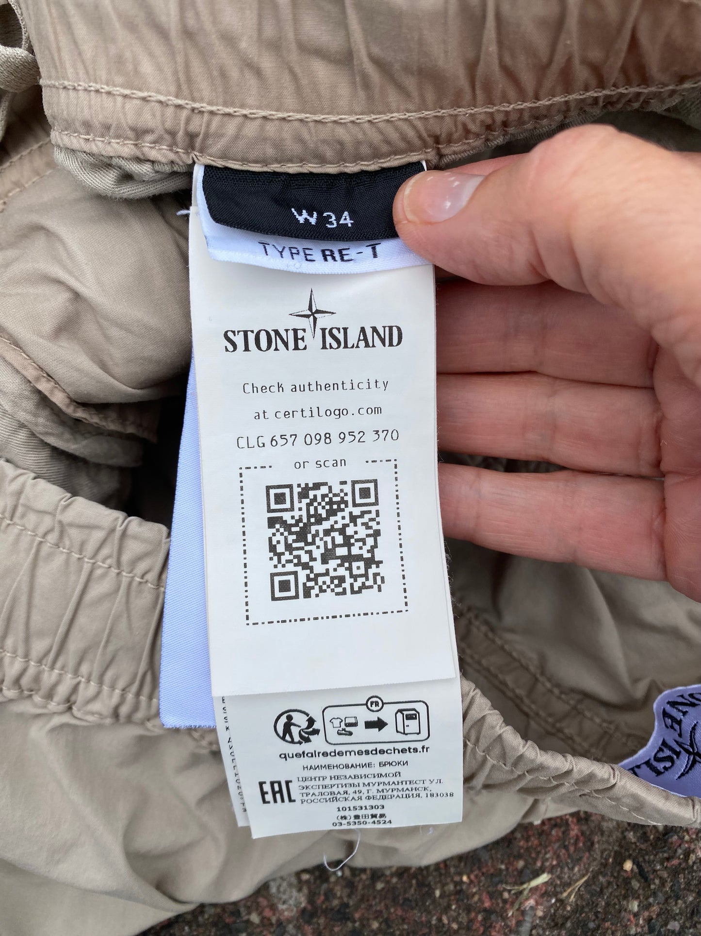 Stone Island Cargo - W34