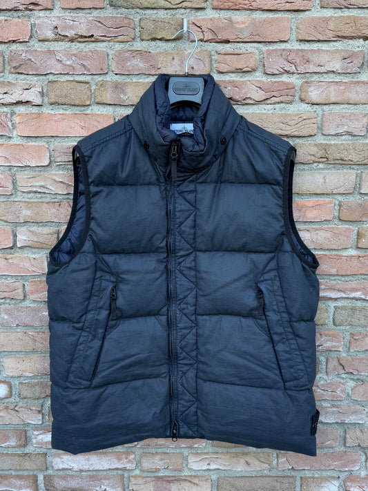 Stone Island Lino Resinato Down-TC Gilet - XXL