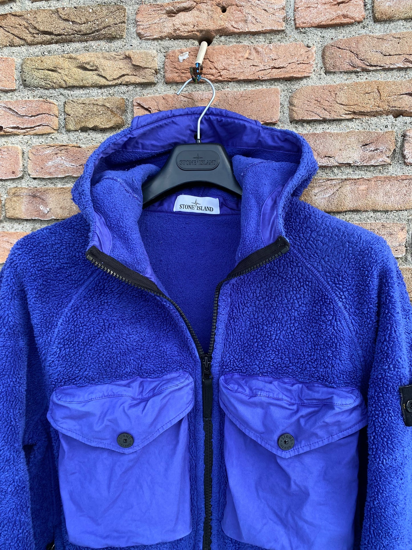 Stone Island Teddy Fleecejacke - L