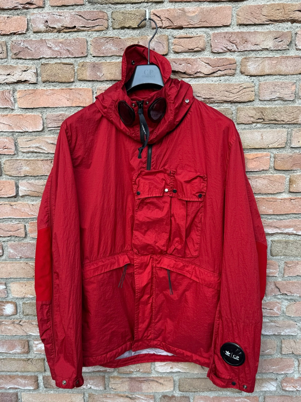 C.P. Company x Adidas Explorer Chrome Goggle Jacket - L
