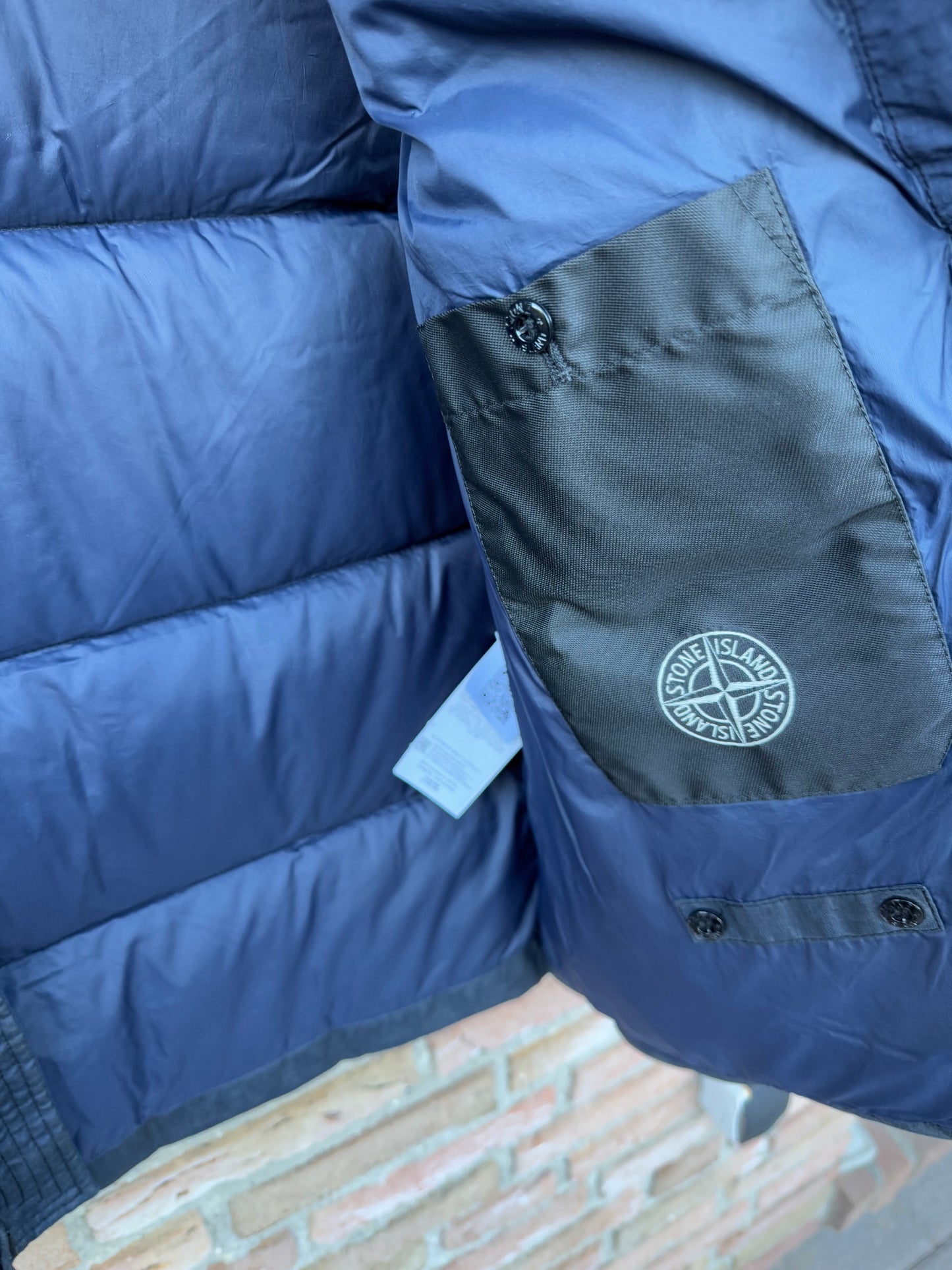 Stone Island Lino Resinato Down-TC Gilet - XXL