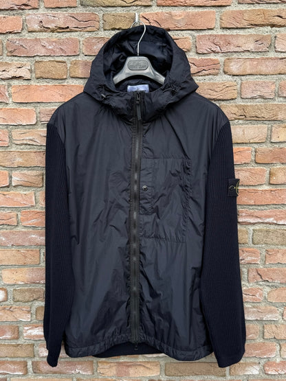Stone Island Garment Dyed Crinkle Reps R-NY Primaloft-TC and Knit Jacket - 3XL
