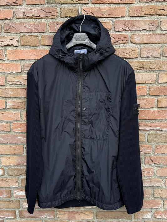 Stone Island Garment Dyed Crinkle Reps R-NY Primaloft-TC and Knit Jacket - 3XL
