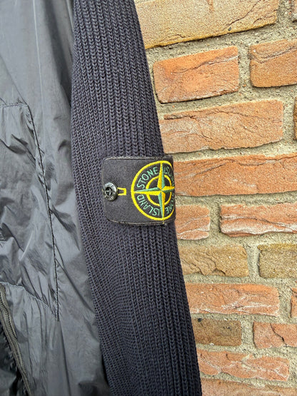 Stone Island Garment Dyed Crinkle Reps R-NY Primaloft-TC and Knit Jacket - 3XL