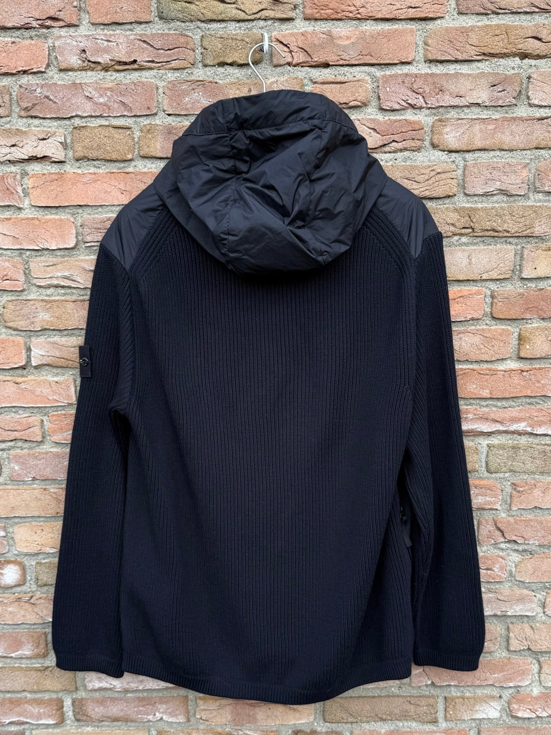 Stone Island Garment Dyed Crinkle Reps R-NY Primaloft-TC and Knit Jacket - 3XL