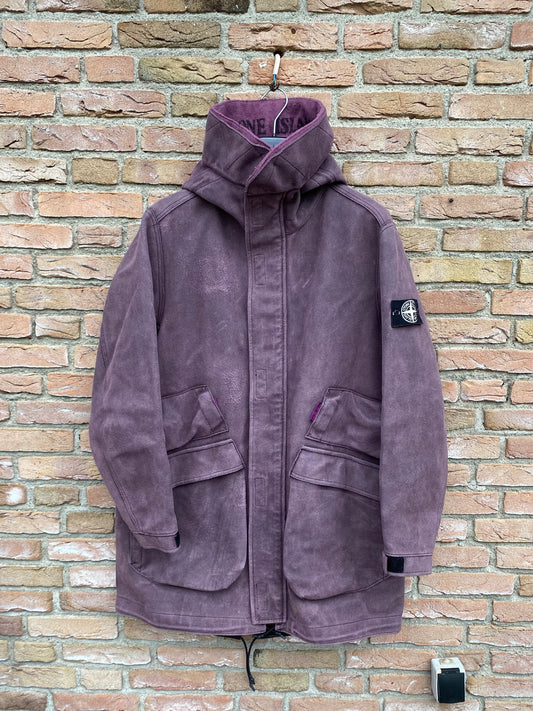 Stone Island Man Made Suede Jacke - L