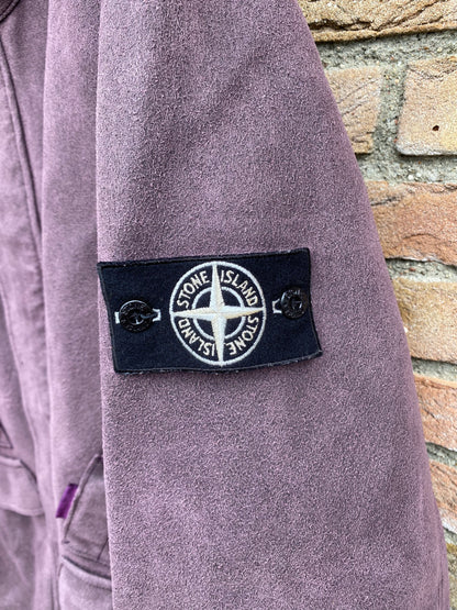 Stone Island Man Made Suede Jacke - L