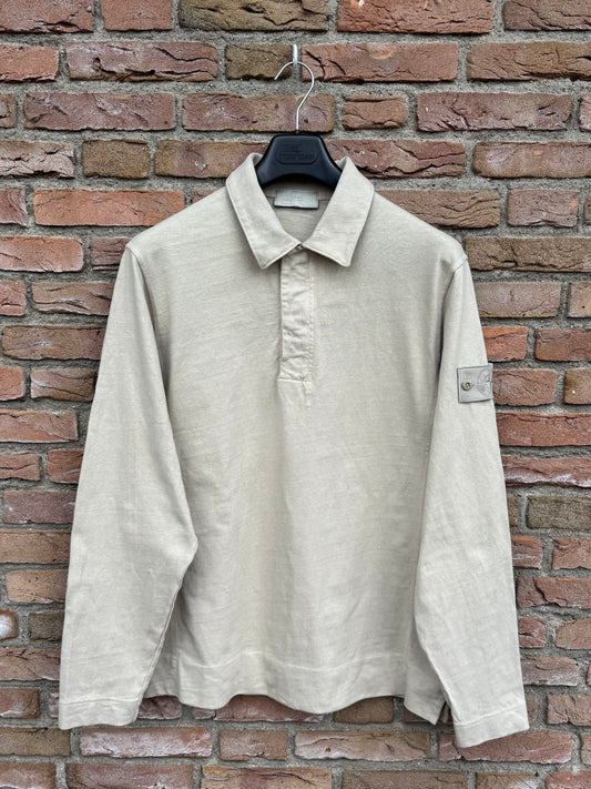 Stone Island Ghost Polo Longsleeve Sweatshirt - XL