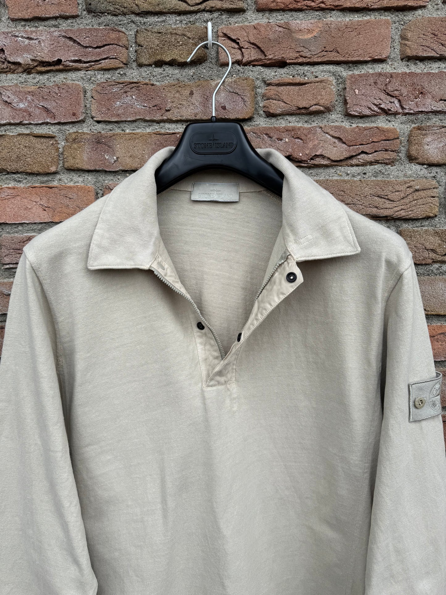 Stone Island Ghost Polo Longsleeve Sweatshirt - XL