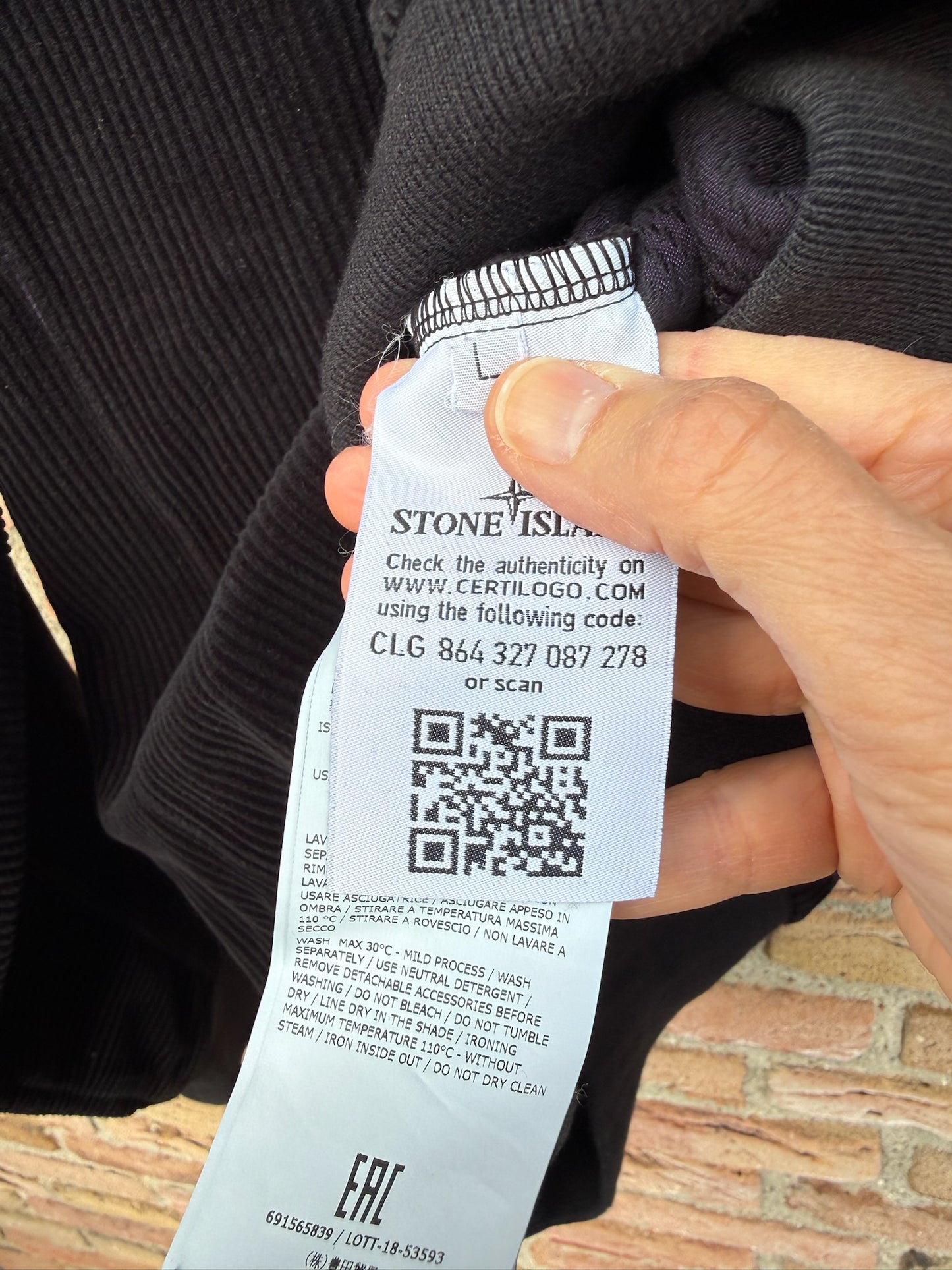 Stone Island Corduroy Pullover - L