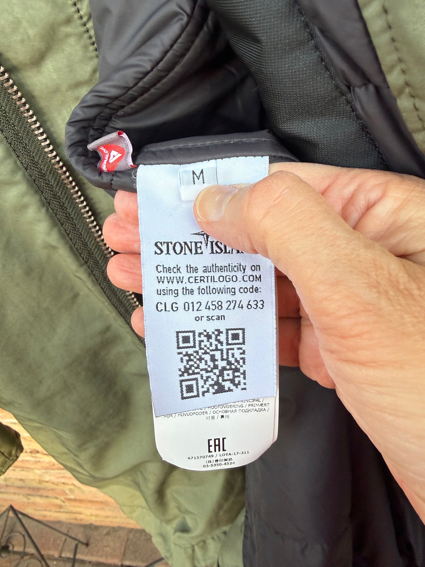 Stone Island David-TC Primaloft Jacket - M