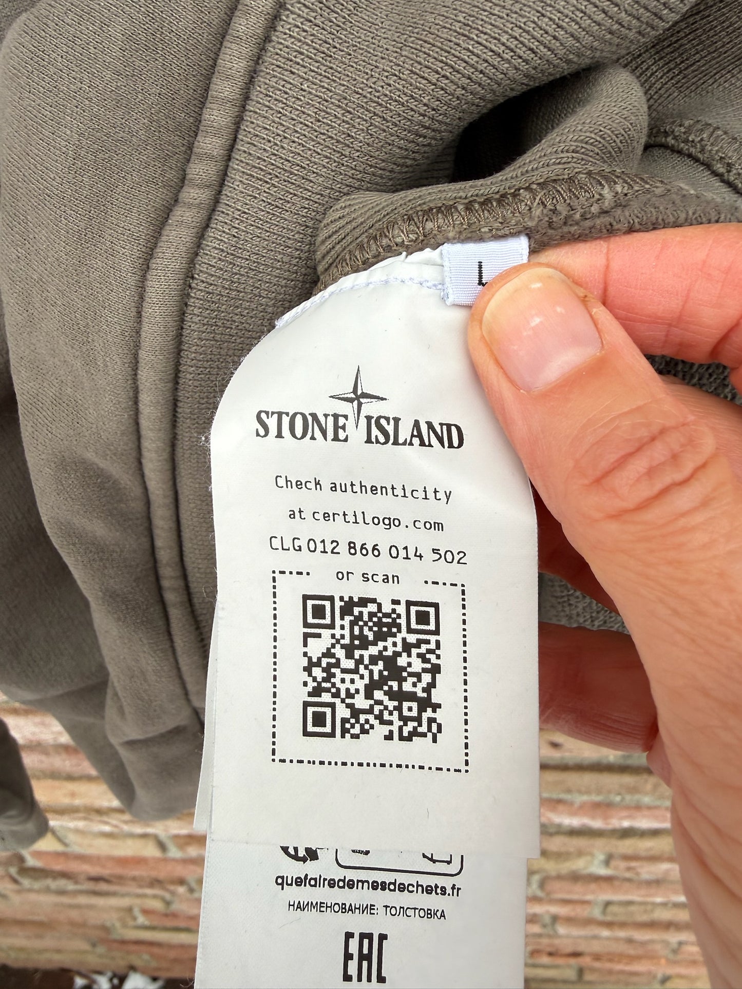 Stone Island Hoodie - L