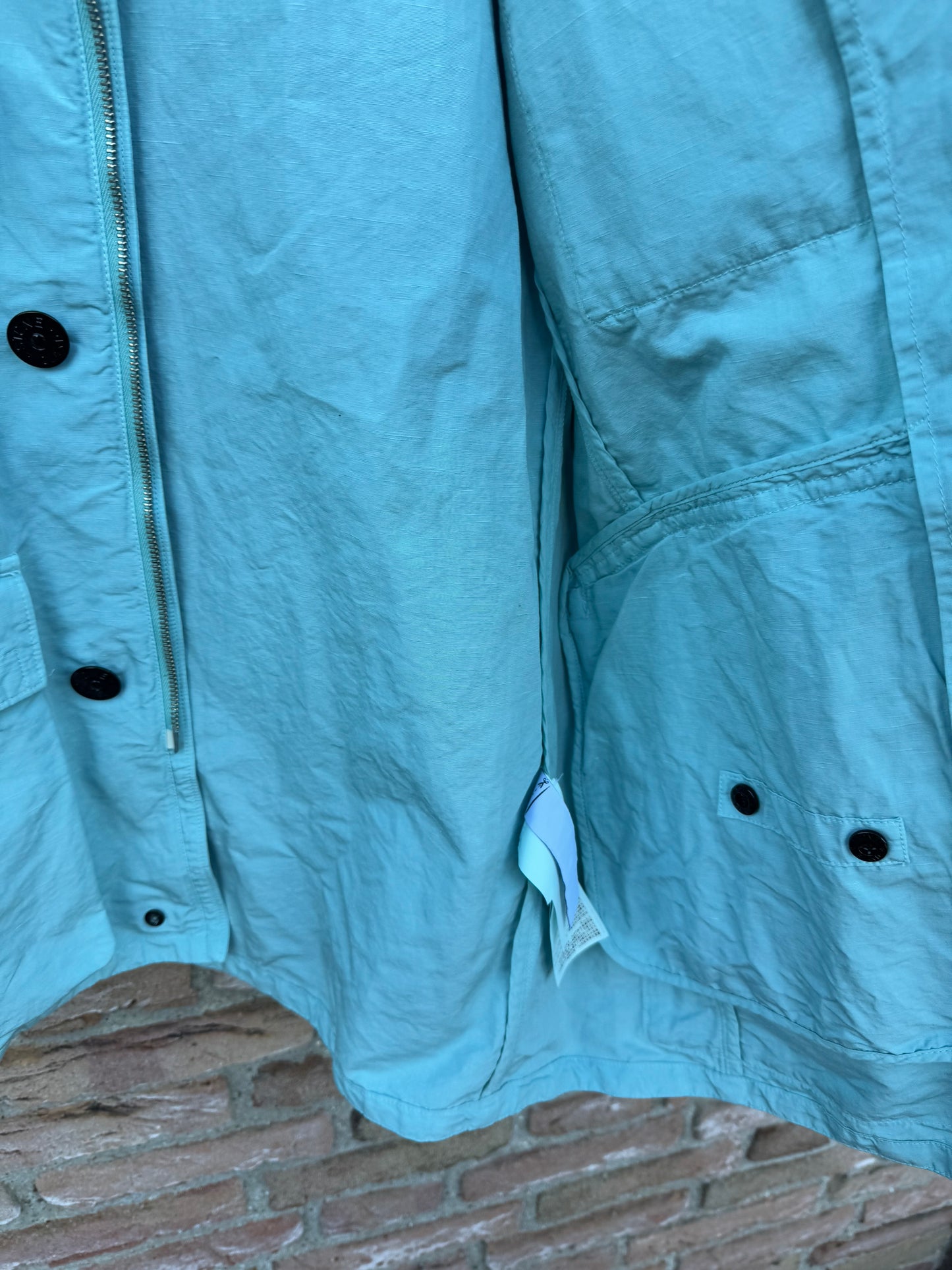 Stone Island Tela Cotone Lino Fiammato-TC Jacket - L