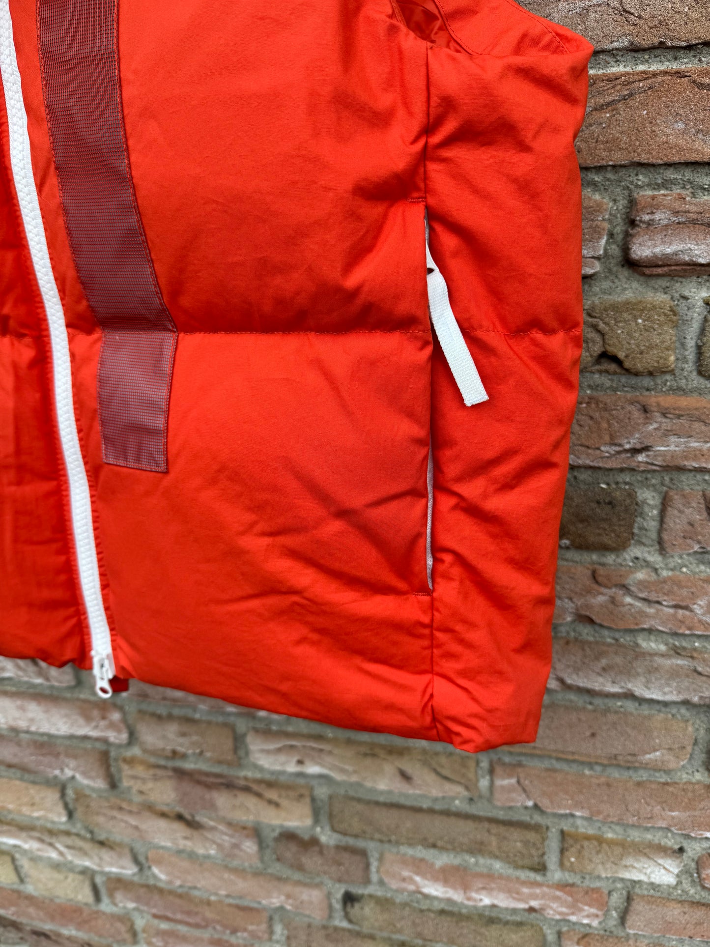 Stone Island Marina Rubber Wax Poplin Down Gilet - S