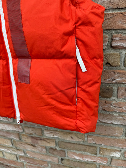 Stone Island Marina Rubber Wax Poplin Down Gilet - S